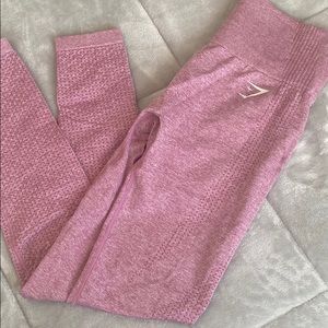 Pink gymshark leggings